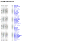 Desktop Screenshot of faculty.swosu.edu
